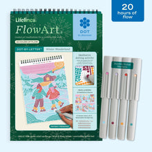 FlowArt® - Dot-By-Letter, Winter Wonderland - Lifelines