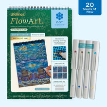 FlowArt® - Dot-By-Letter, Winter's Glow - Metallic Ink - Lifelines