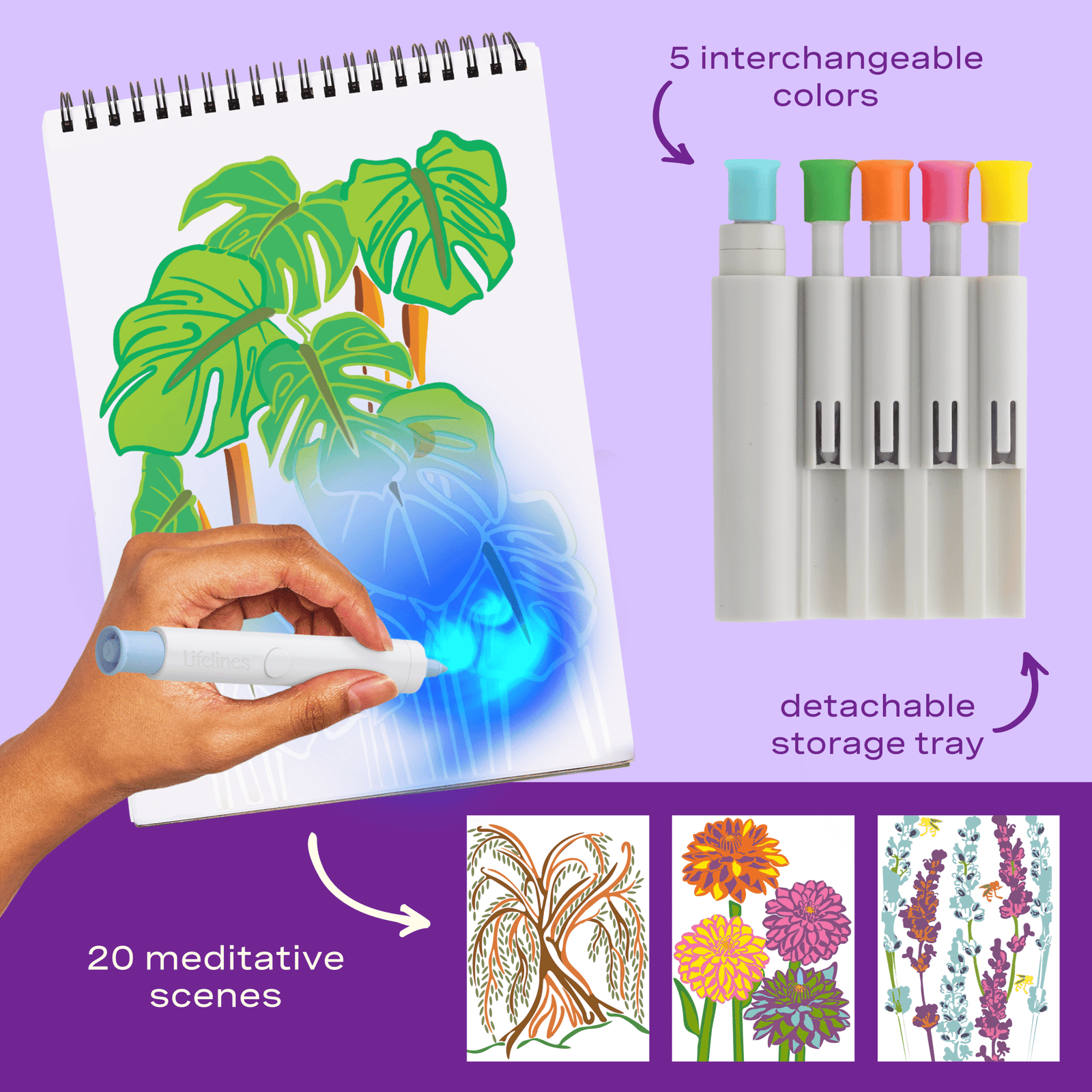 FlowArt® - Illuminate & Create, Foliage and Flowers - Lifelines