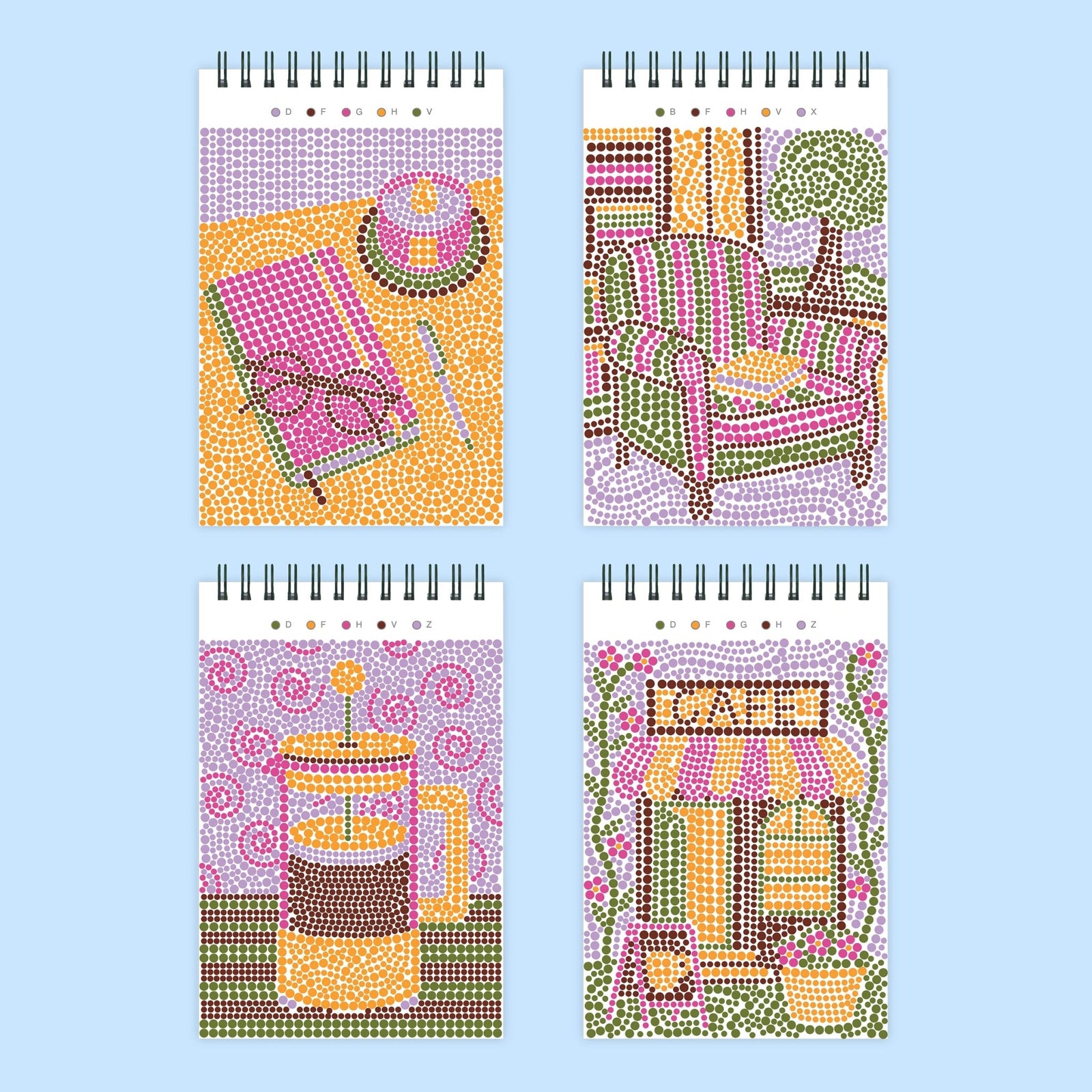 FlowArt® Mini - Dot - by - Letter Café Comforts - Lifelines
