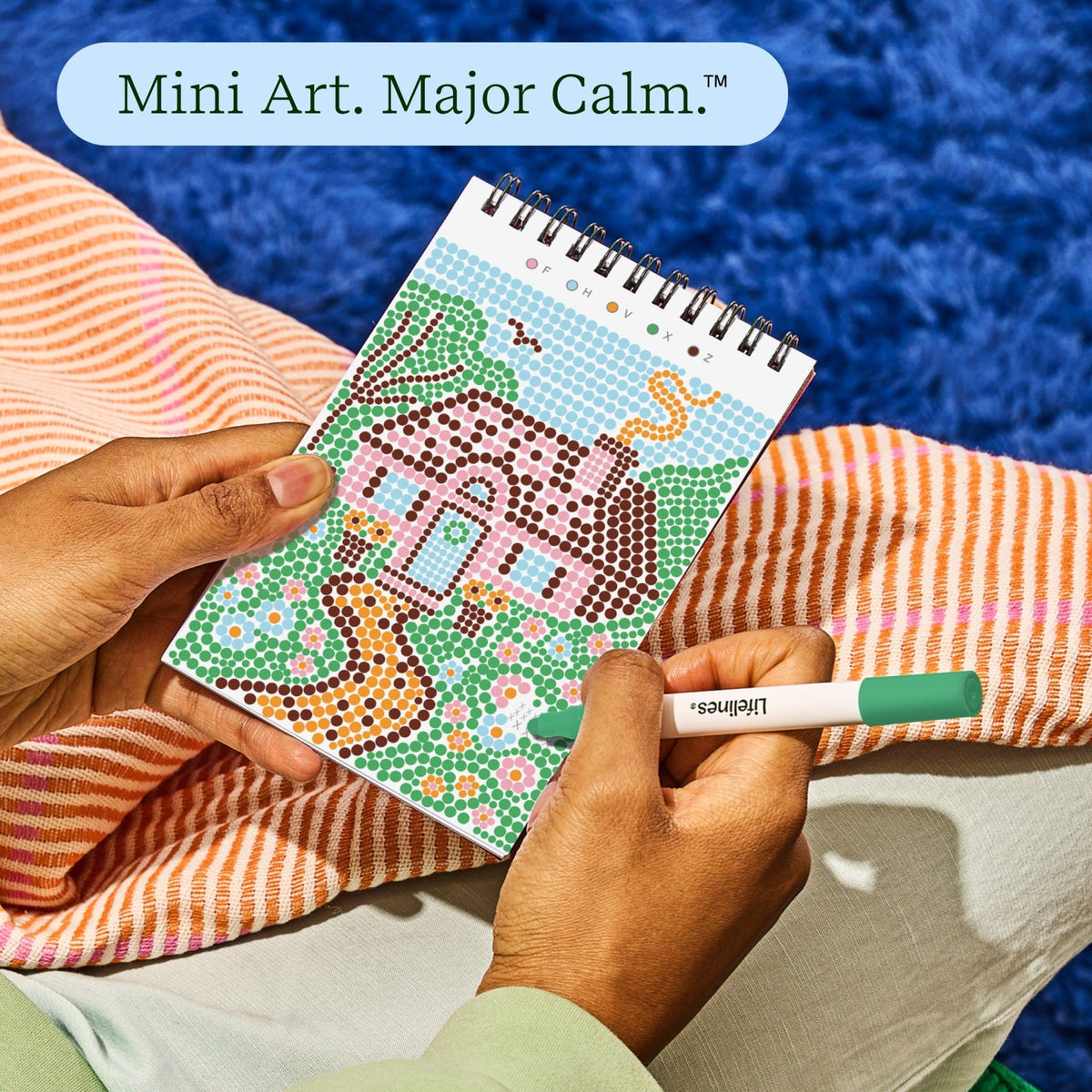 FlowArt® Mini - Dot-by-Letter Cottage Garden - Lifelines