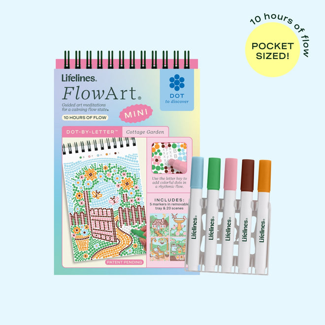 FlowArt® Mini - Dot-by-Letter Cottage Garden - Lifelines
