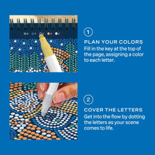 FlowArt® Mini - Dot-by-Letter Frosted Village - Metallic Ink - Lifelines