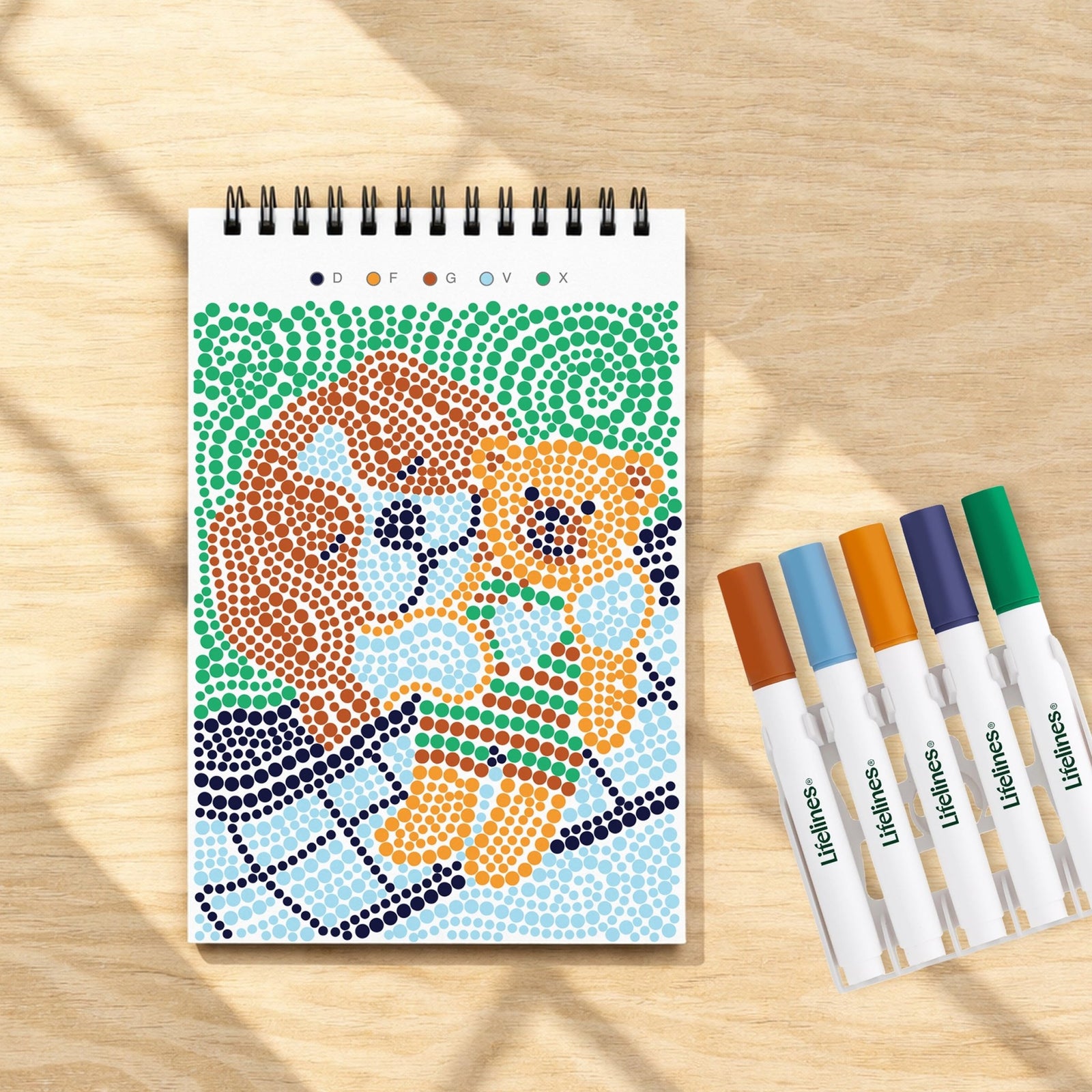 FlowArt® Mini - Dot - by - Letter Furry Friends - Lifelines