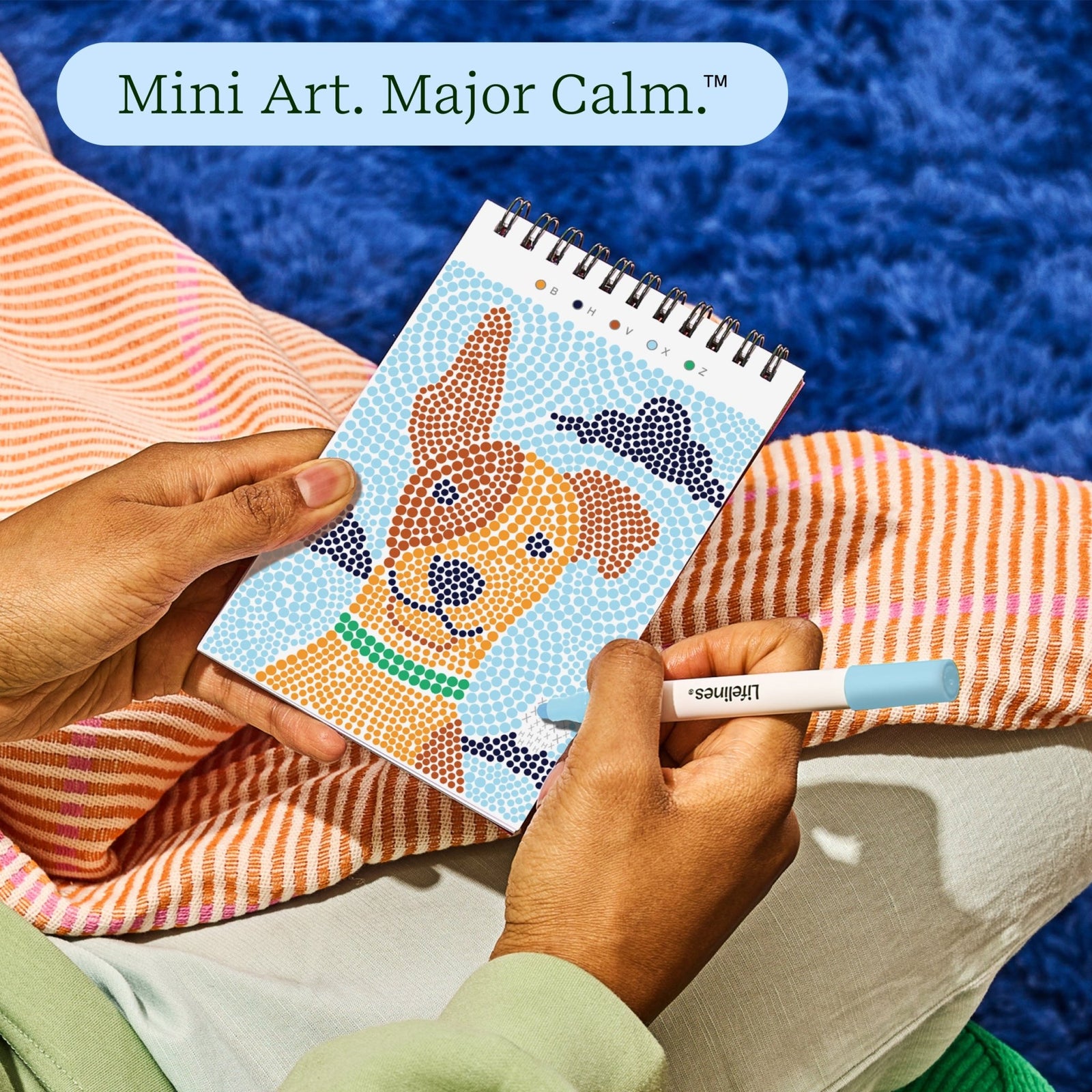 FlowArt® Mini - Dot - by - Letter Furry Friends - Lifelines