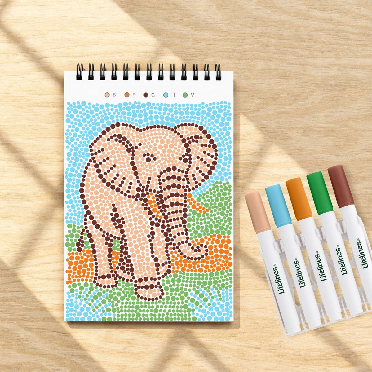 FlowArt® Mini - Dot-by-Letter Into the Wild - Lifelines