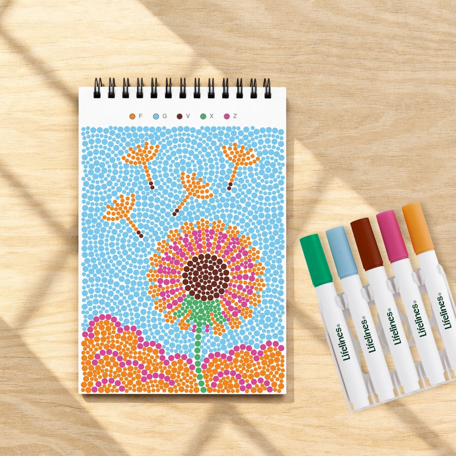 FlowArt® Mini - Dot - by - Letter Nature's Wonders - Lifelines