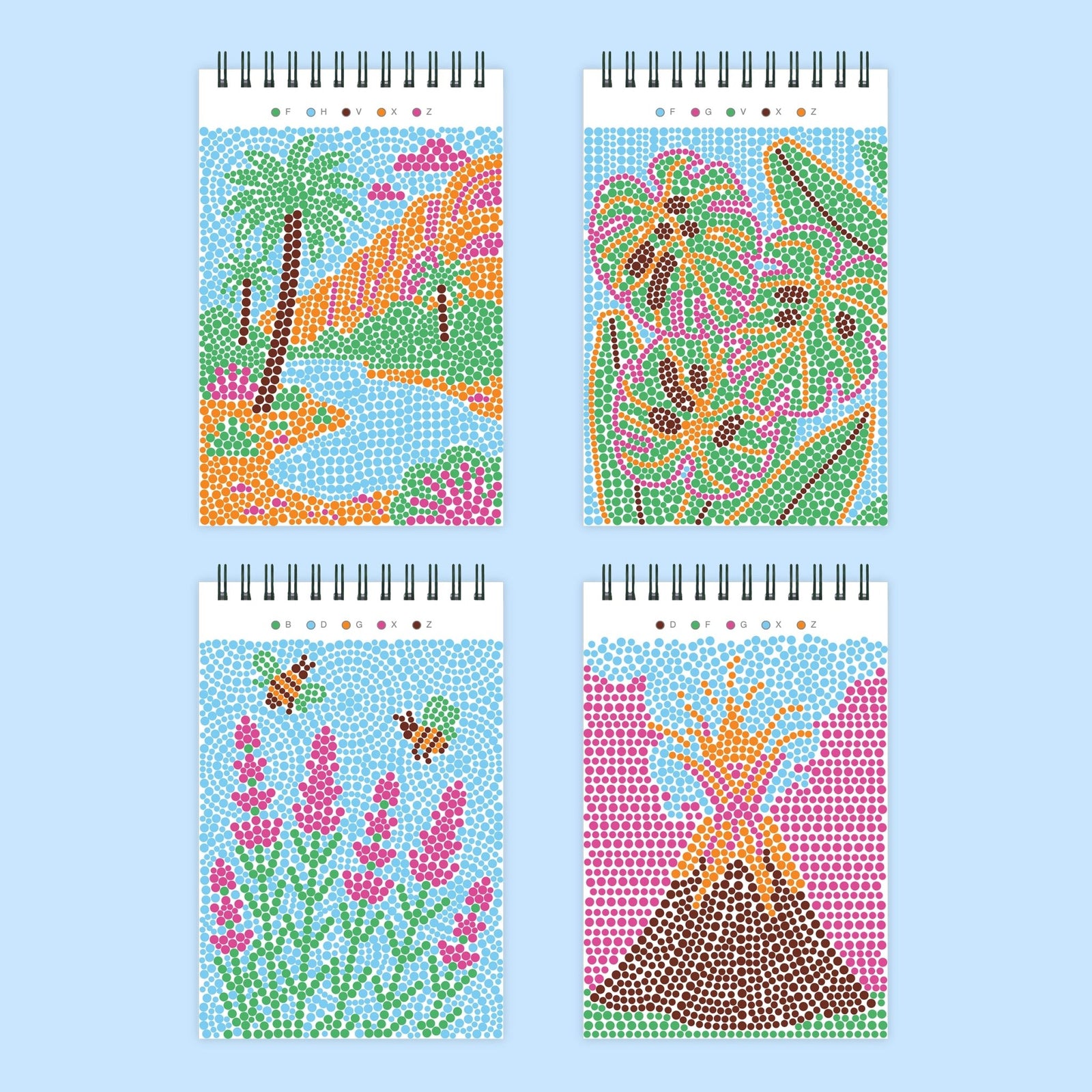 FlowArt® Mini - Dot - by - Letter Nature's Wonders - Lifelines