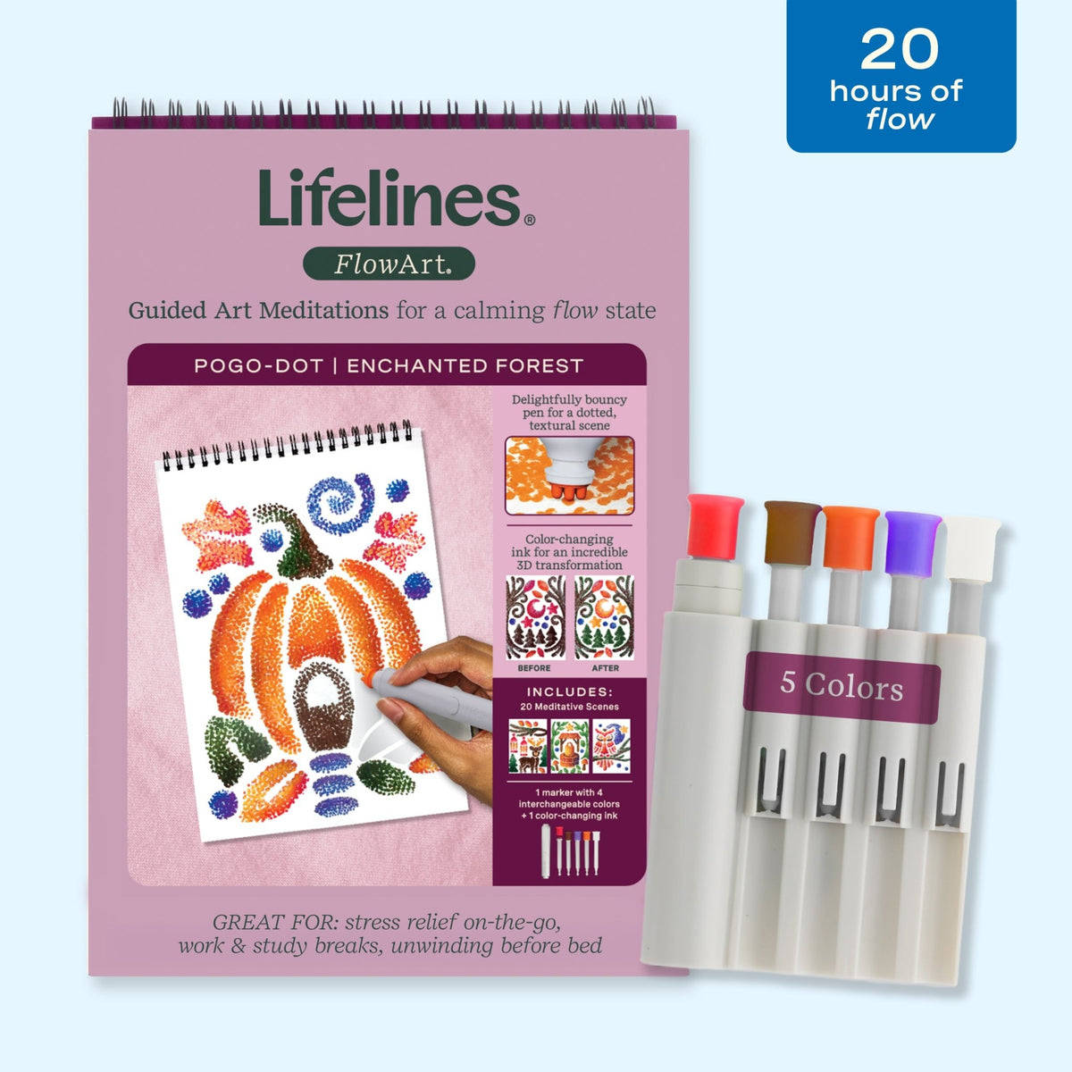 FlowArt® - Pogo-Dot, Enchanted Forest - Lifelines