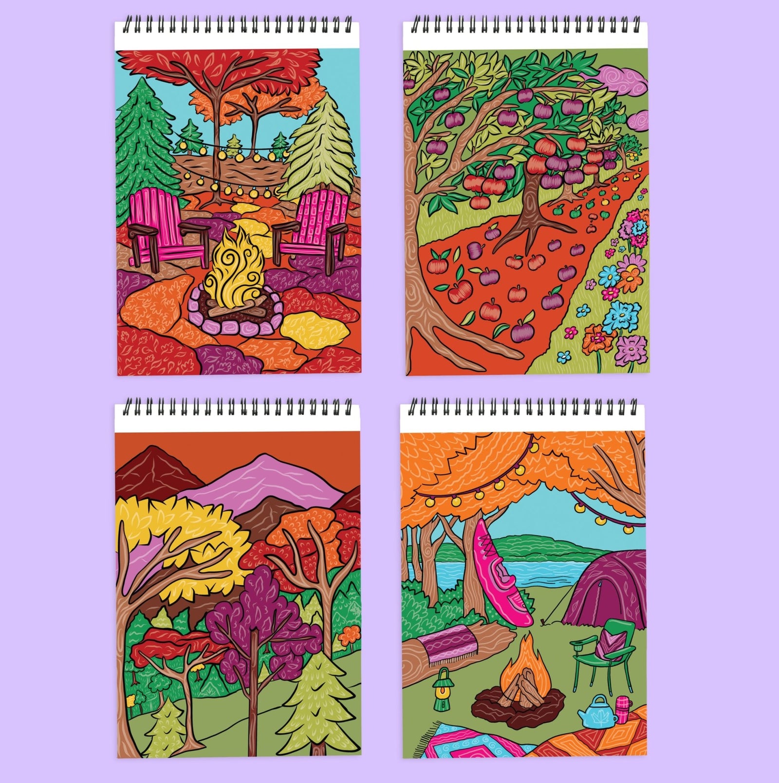 FlowArt® - Scented Color-to-Reveal, Fall is in the Air - Lifelines