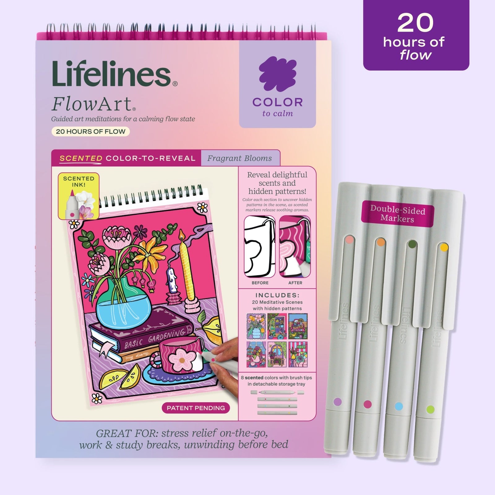 FlowArt® - Scented Color-to-Reveal, Fragrant Blooms - Lifelines