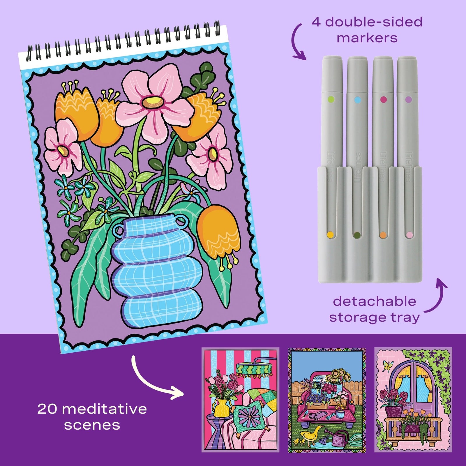 FlowArt® - Scented Color-to-Reveal, Fragrant Blooms - Lifelines