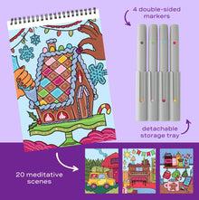FlowArt® - Scented Color-to-Reveal, Home for the Holidays - Lifelines
