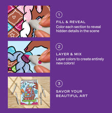 FlowArt® - Scented Color-to-Reveal, Home for the Holidays - Lifelines