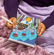 FlowArt® - Scented Color-to-Reveal, Snowy Village - Lifelines
