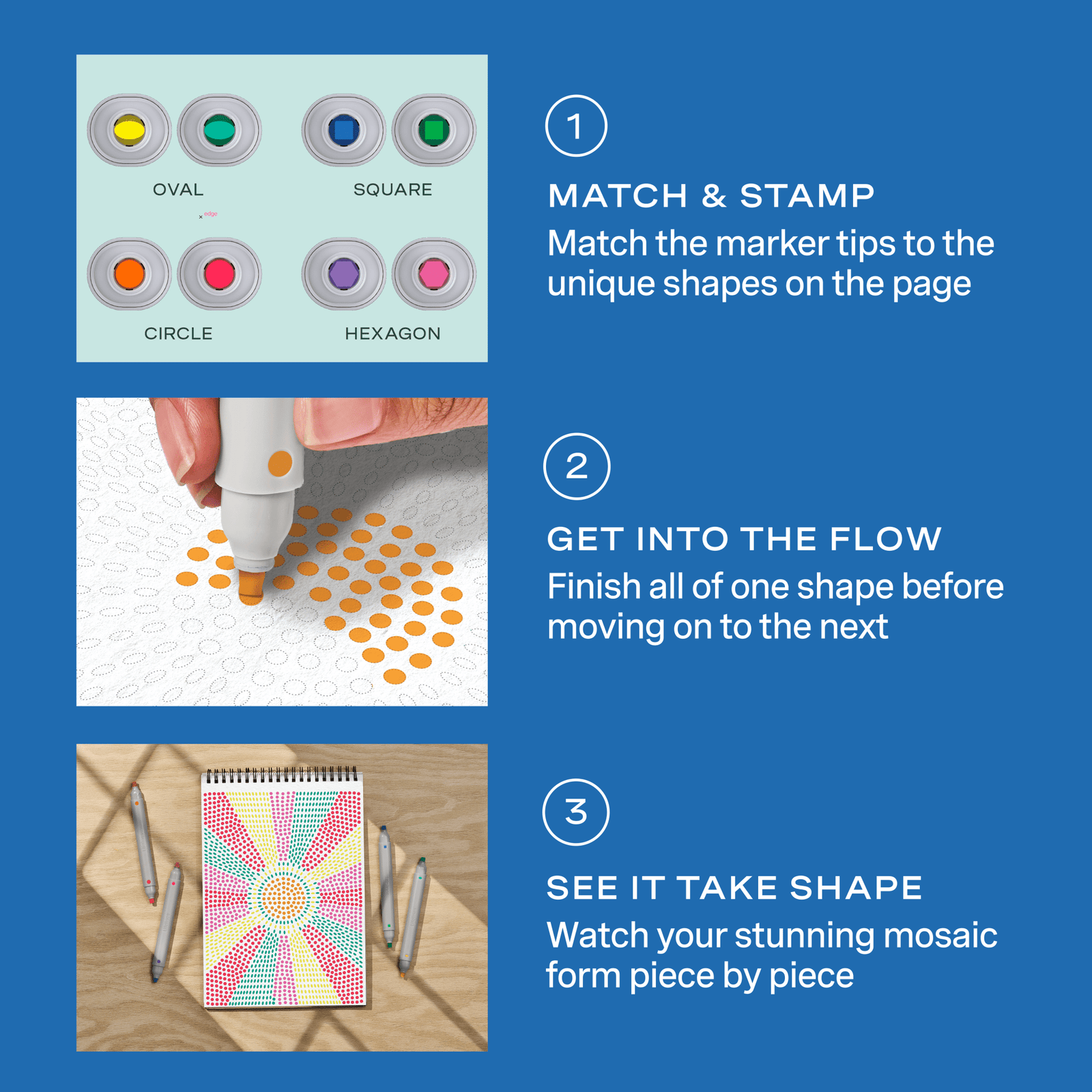 FlowArt® - Stamp - by - Shape, Mediterranean - Lifelines