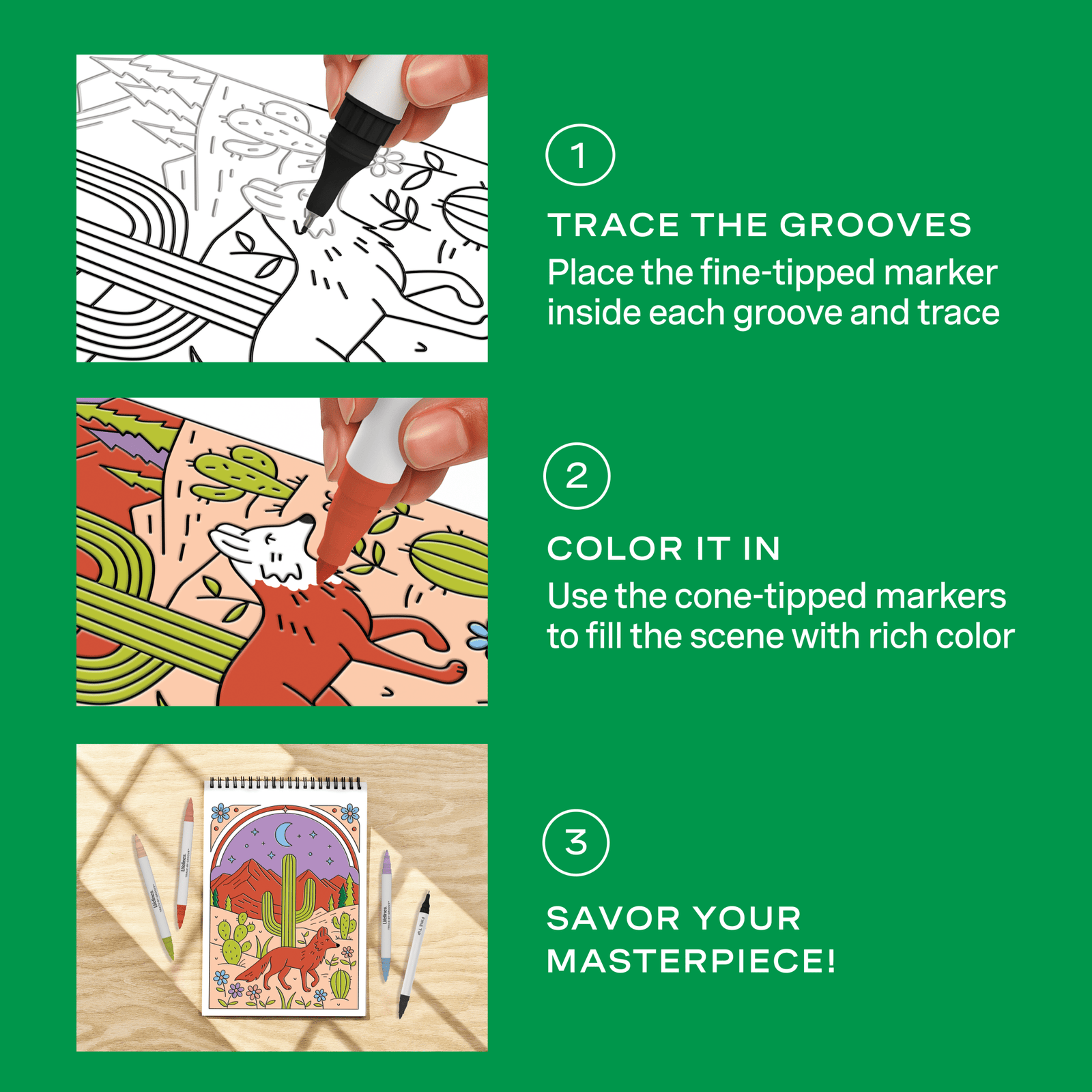 FlowArt® - Trace - By - Groove, Desert Dreams - Lifelines