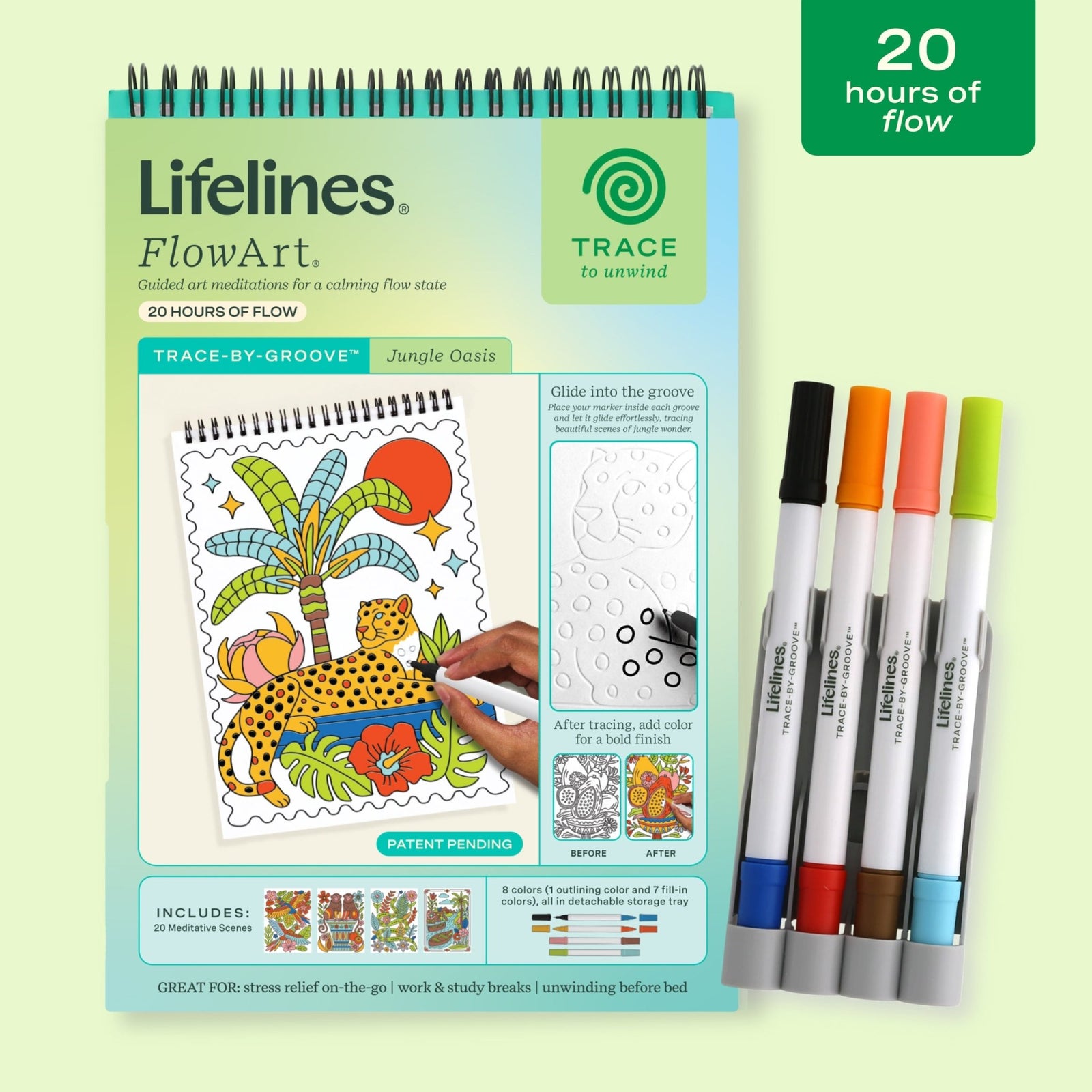 FlowArt® - Trace - By - Groove, Jungle Oasis - Lifelines