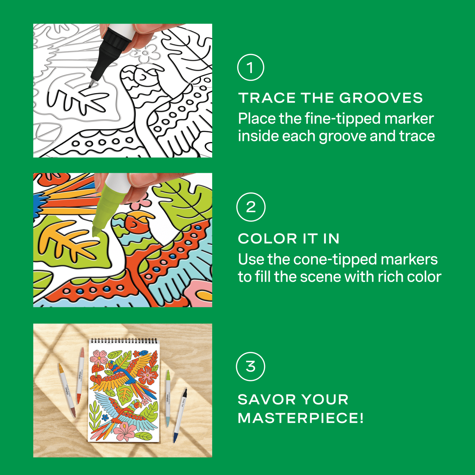 FlowArt® - Trace - By - Groove, Jungle Oasis - Lifelines