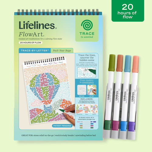 FlowArt® - Trace - By - Letter, Pack Your Bags - Lifelines