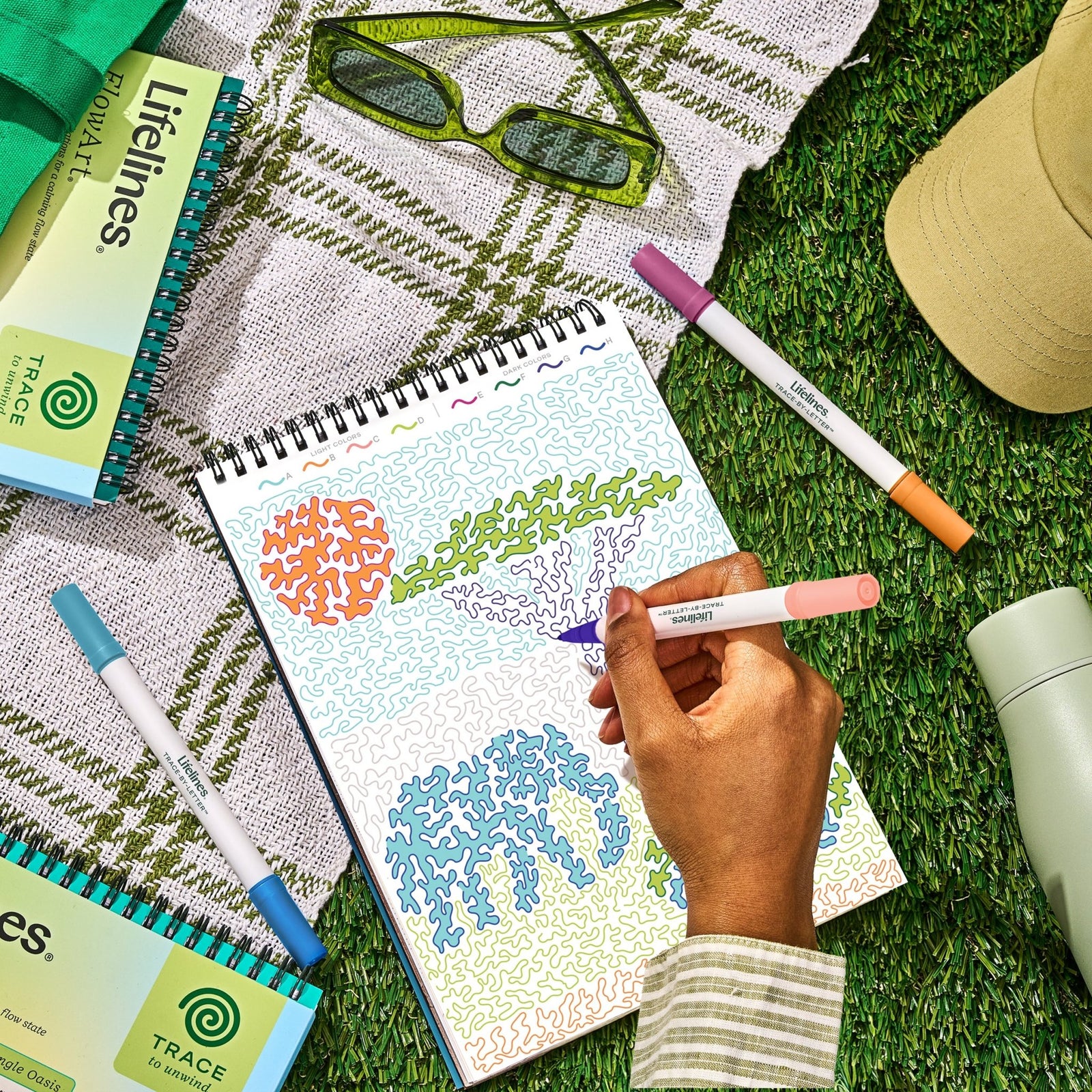 FlowArt® - Trace - By - Letter, Pack Your Bags - Lifelines