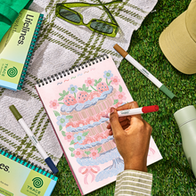 FlowArt® - Trace-By-Line, Brunch in Bloom - Lifelines