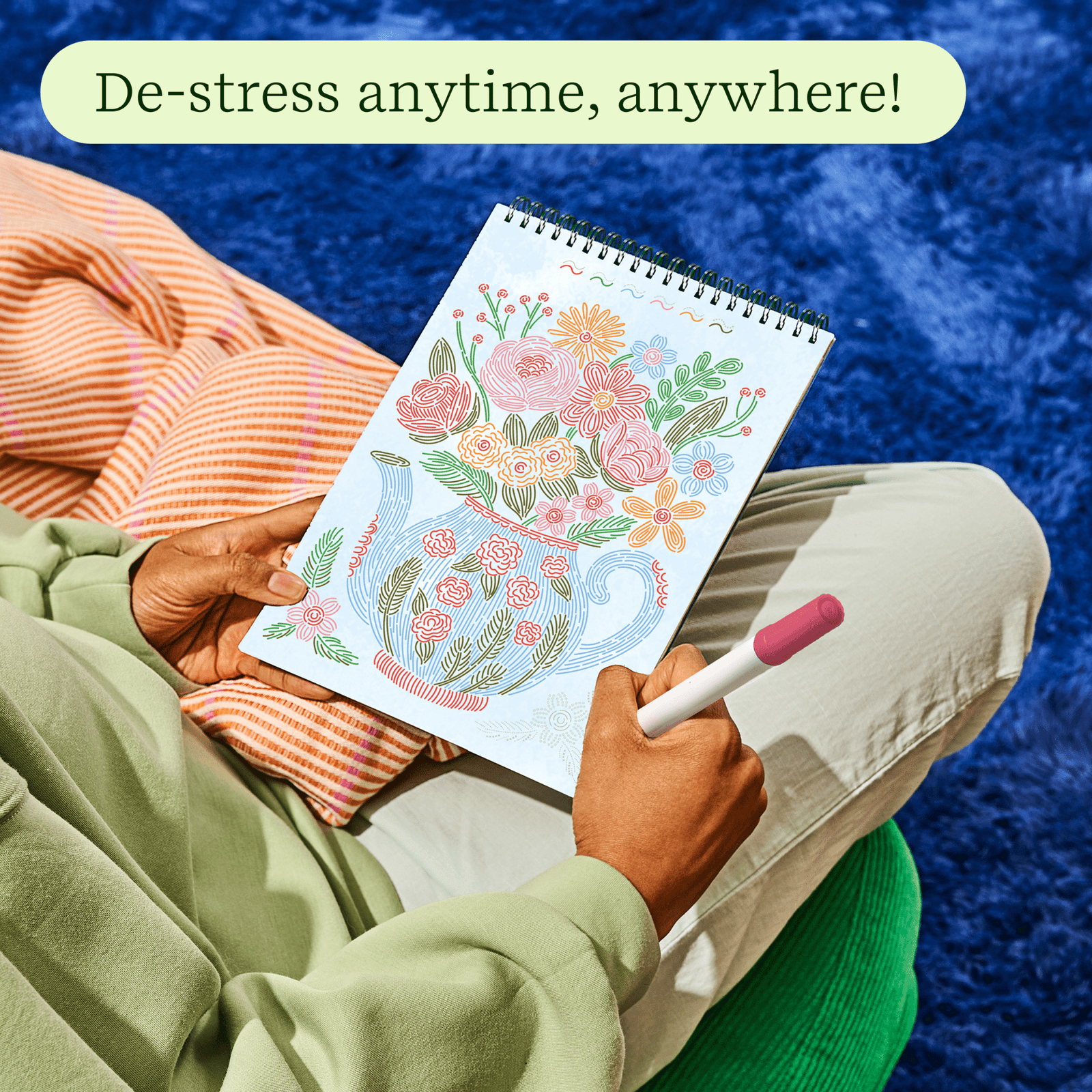 FlowArt® - Trace-By-Line, Brunch in Bloom - Lifelines