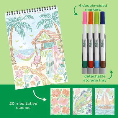FlowArt® - Trace - By - Line, Tropical Paradise - Lifelines