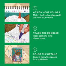 FlowArt® - Trace - To - Doodle, Wild Style - Lifelines