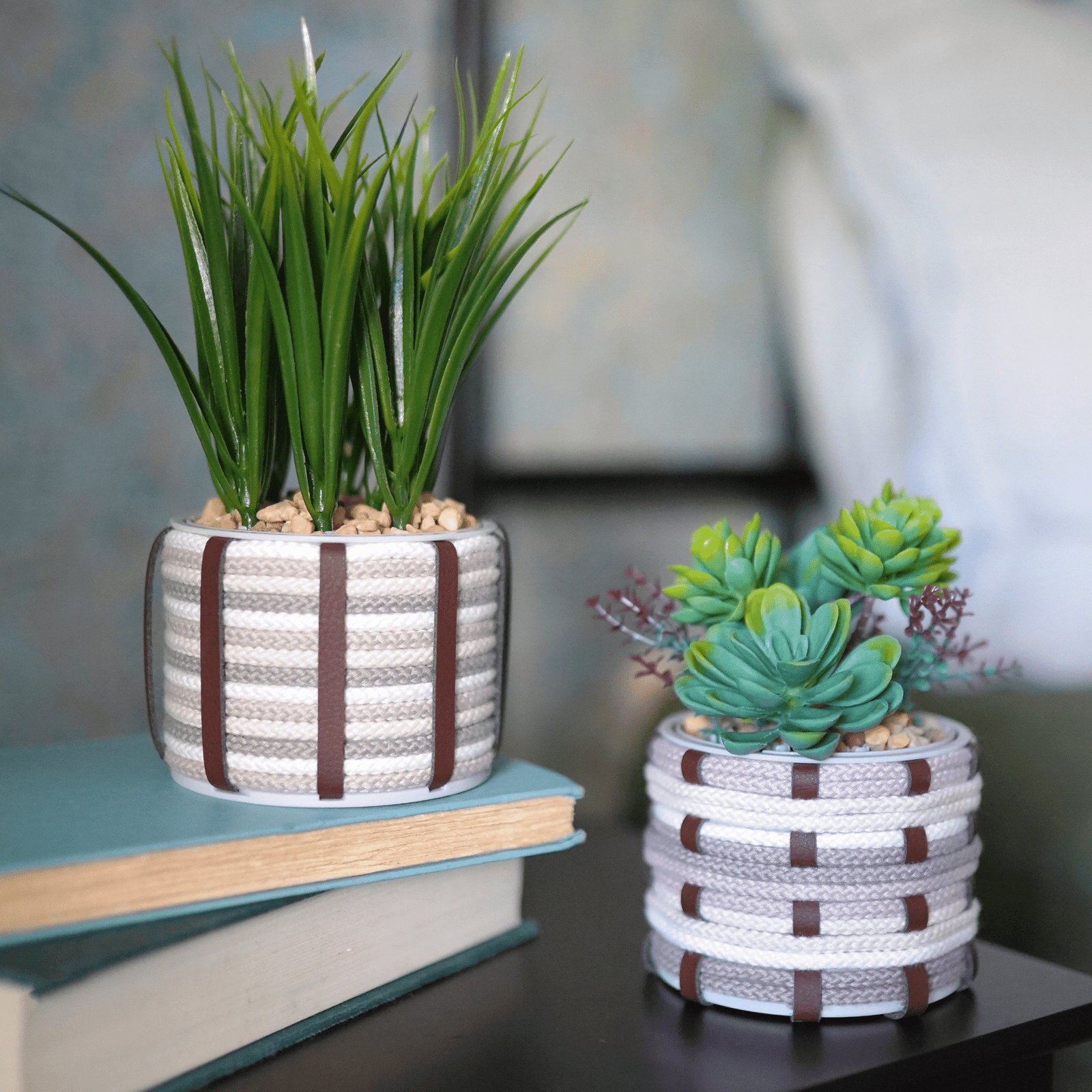 FlowCrafts: Cord - Wrapped Planters - Lifelines