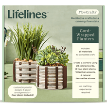 FlowCrafts: Cord - Wrapped Planters - Lifelines