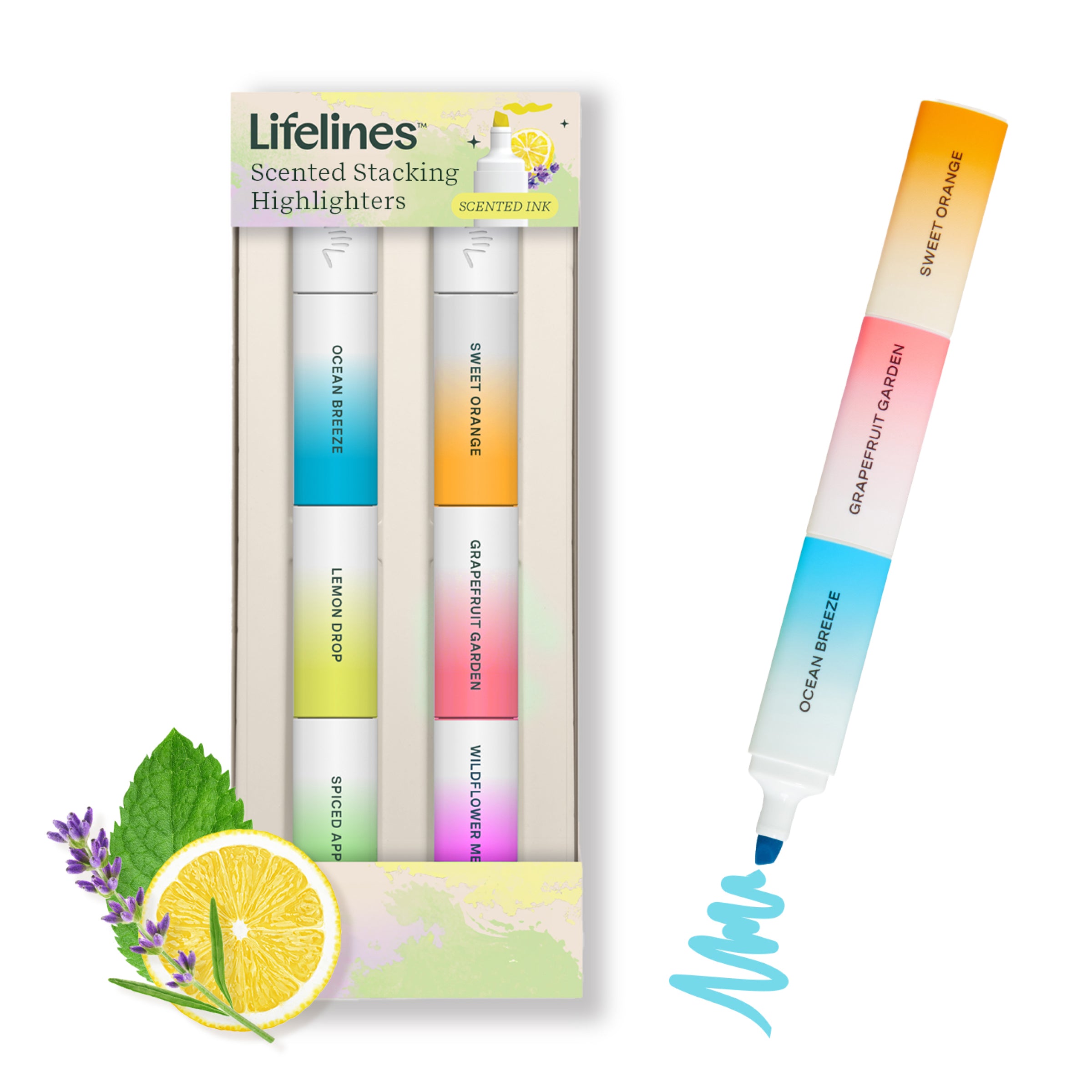 Scented Highlighters - 2 Pack
