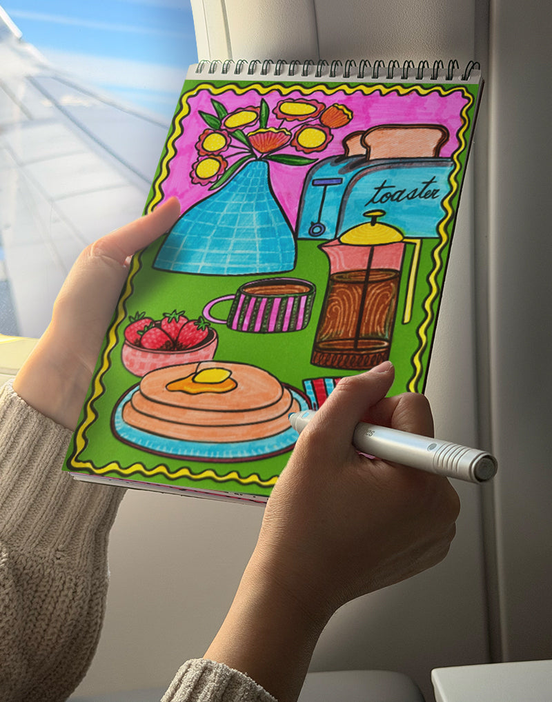 On an Airplane