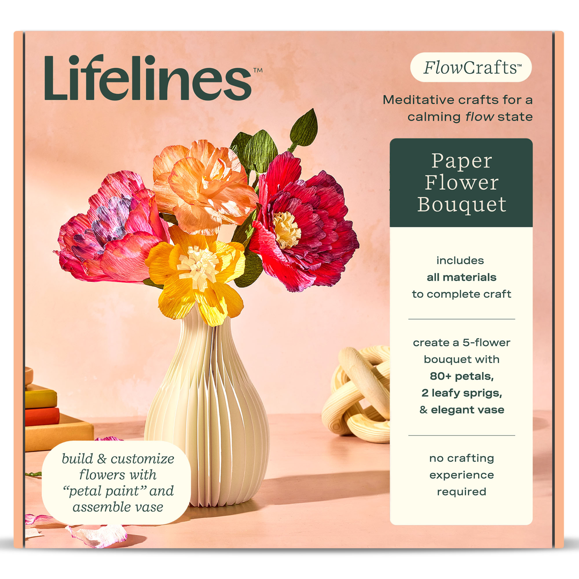 FlowCrafts: Paper Flower Bouquet
