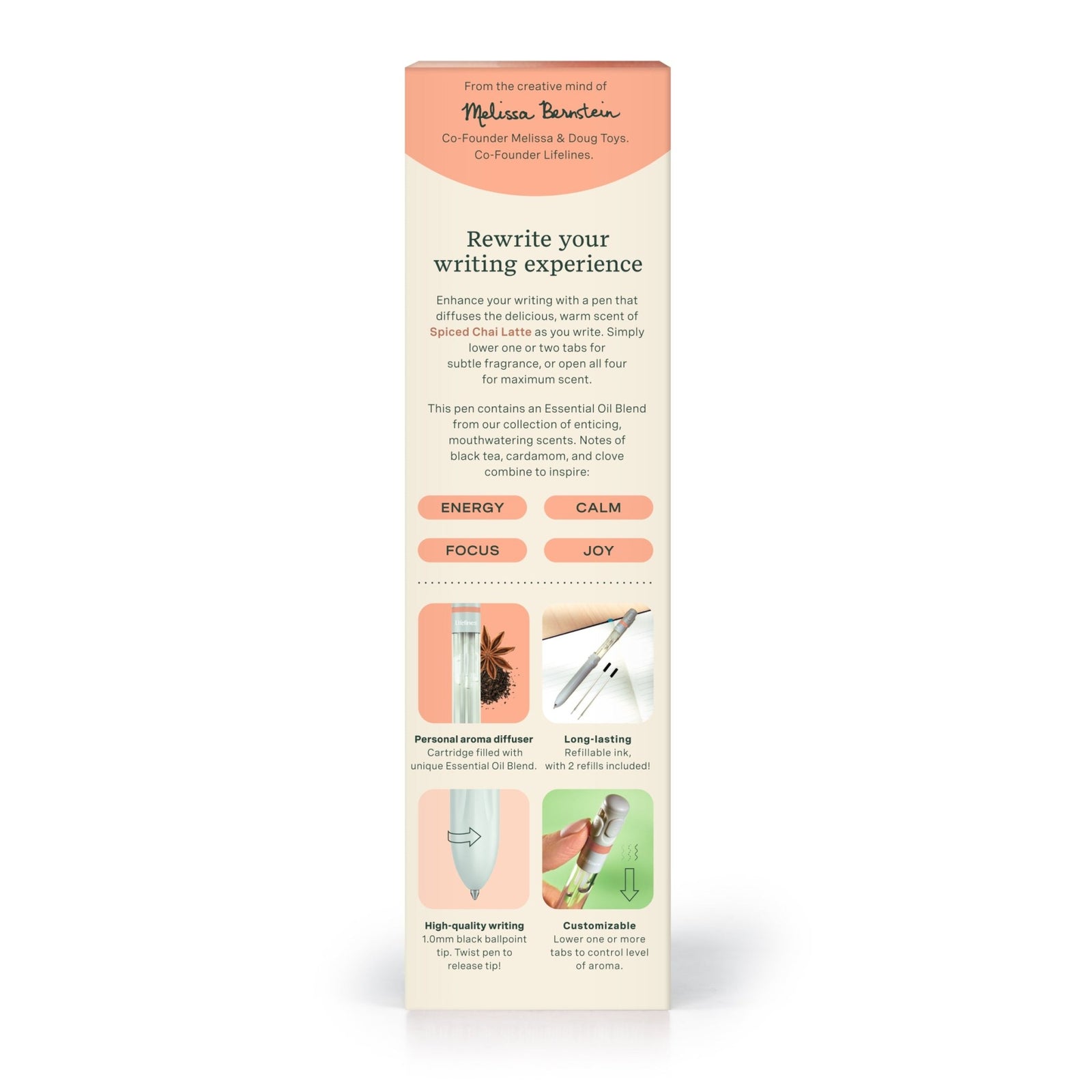 Pen Diffuser - Spiced Chai Latte - Lifelines