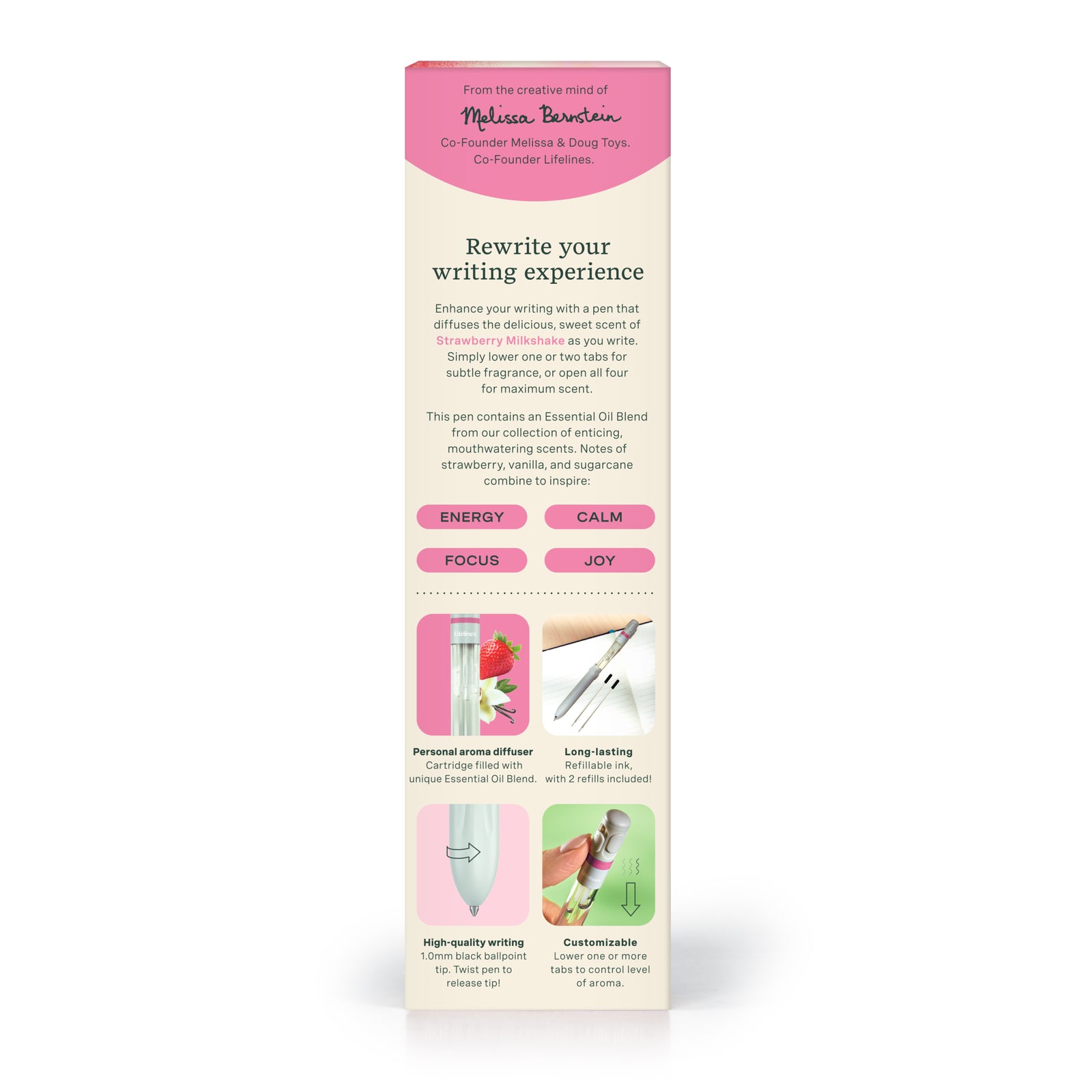 Pen Diffuser  -  Strawberry Milkshake