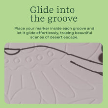 FlowArt® - Trace-By-Groove, Desert Dreams