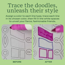FlowArt® - Trace-To-Doodle, Wild Style