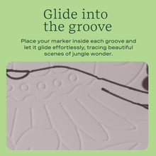 FlowArt® - Trace-By-Groove, Jungle Oasis