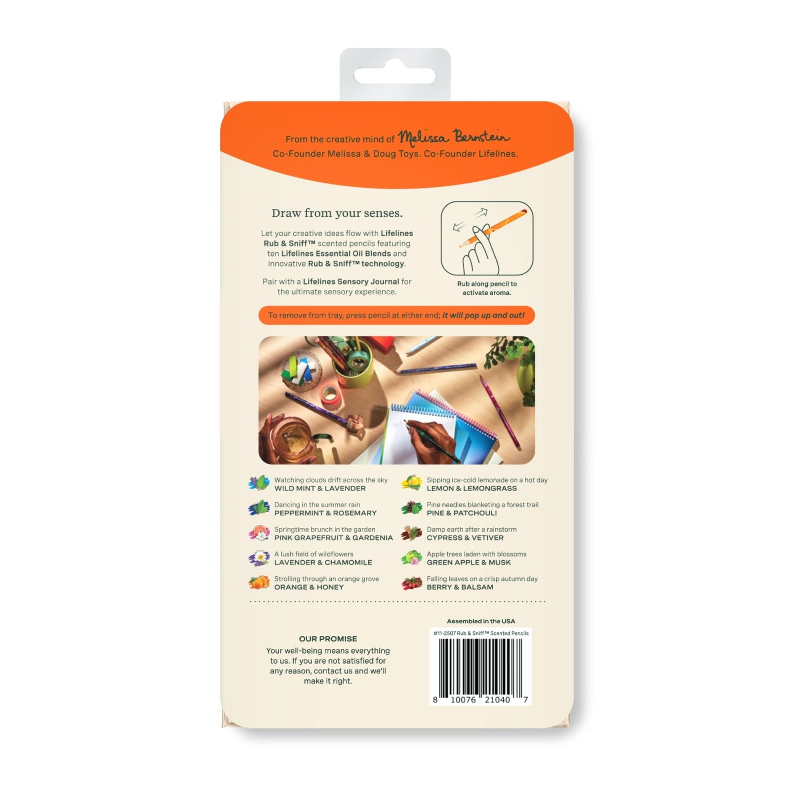 Rub & Sniff™ Scented Colored Pencils - Classic - Lifelines