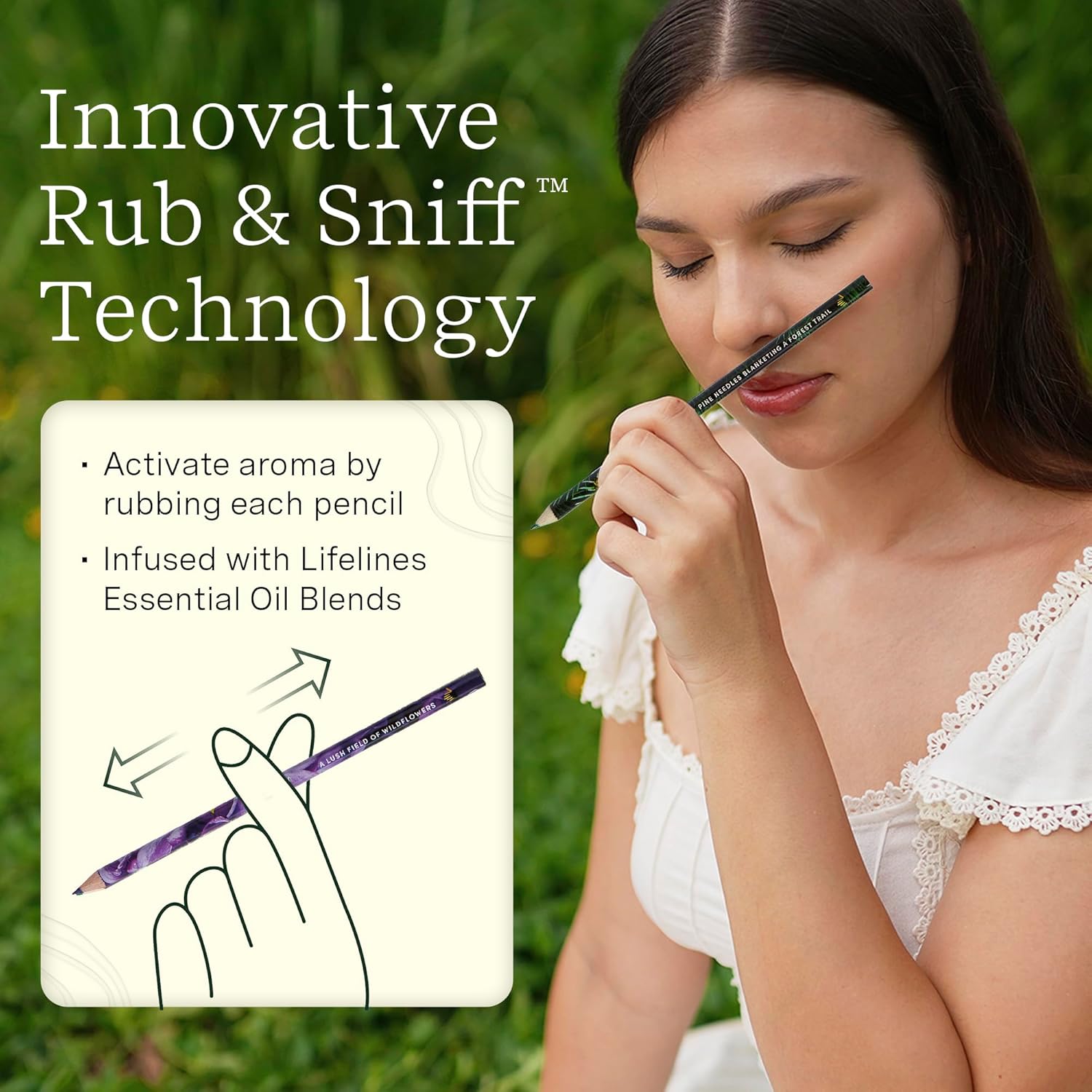 Rub & Sniff™ Scented Colored Pencils - Winter - Lifelines