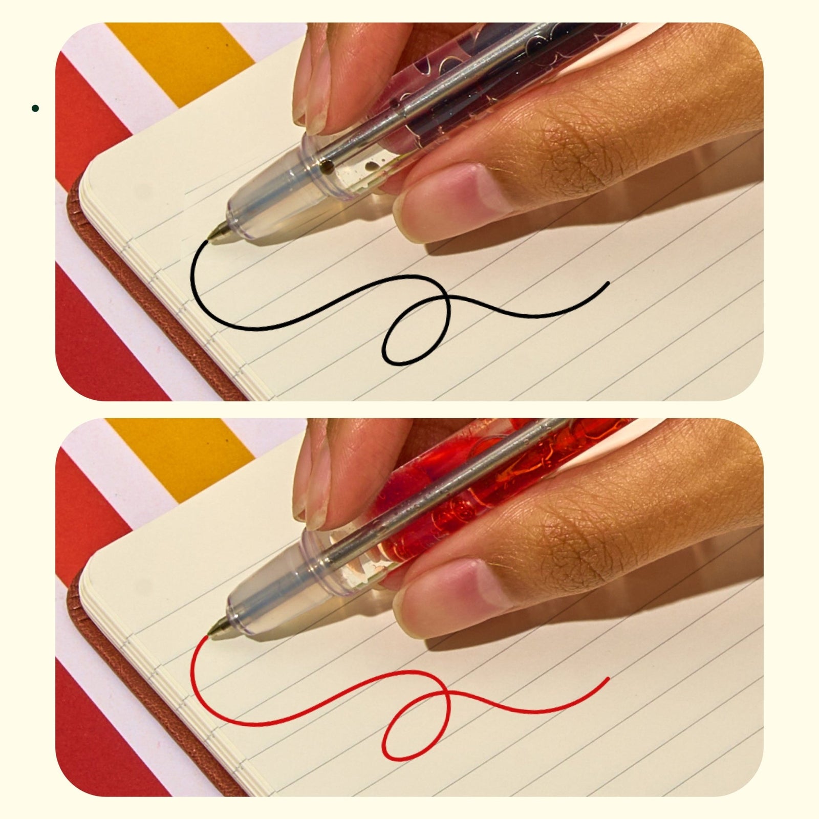 Scented Lava Pen 2 Pack - Black/Red - Lifelines