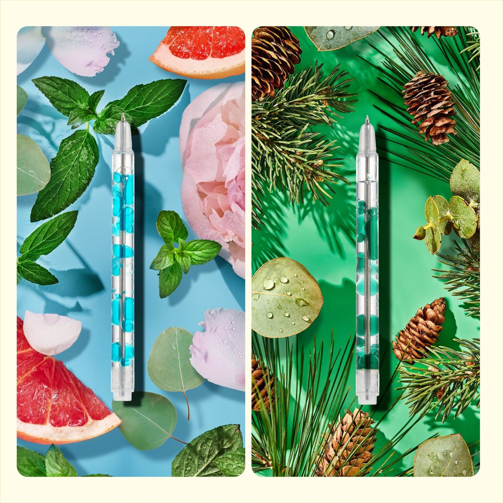 Scented Lava Pen 2 Pack - Blue/Green - Lifelines