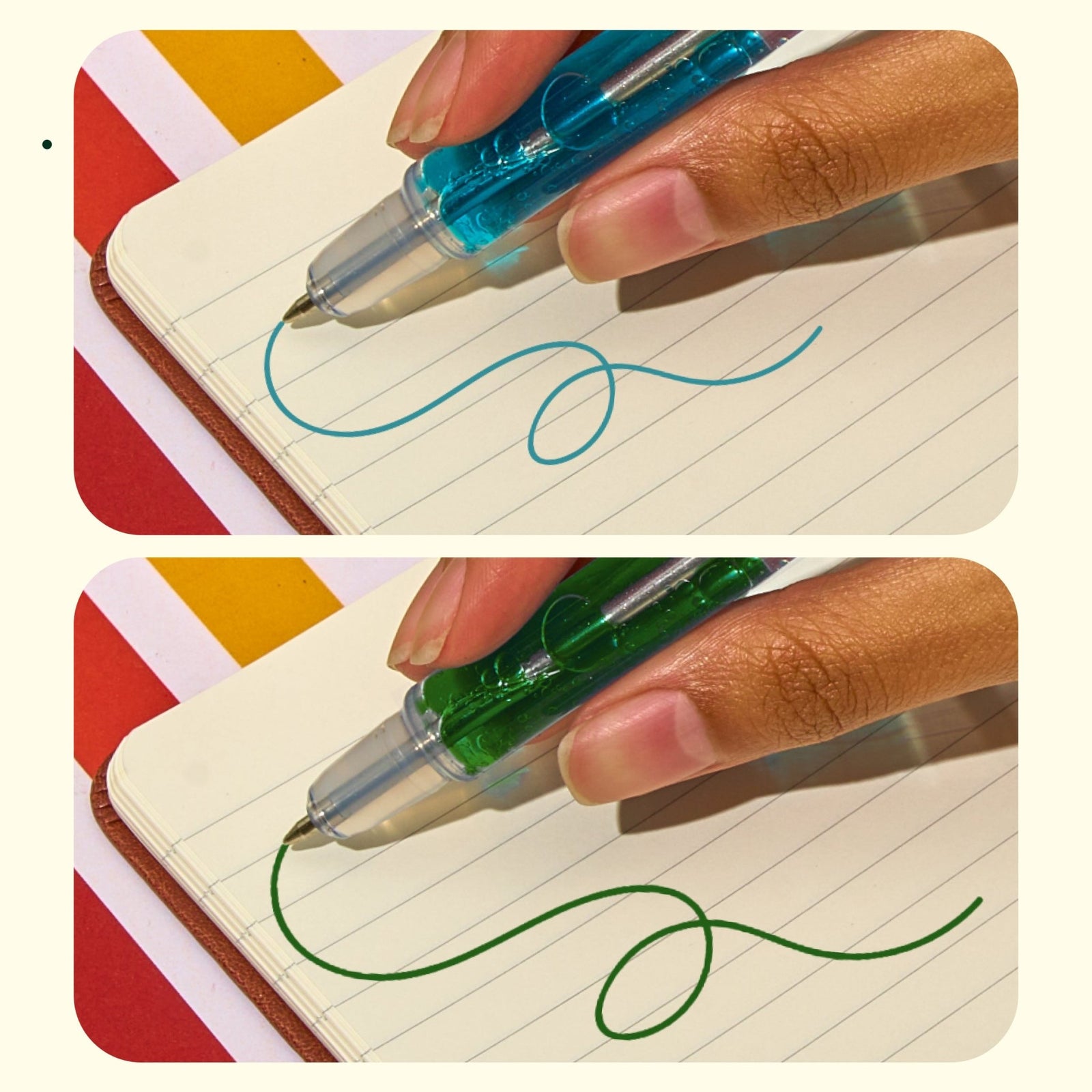 Scented Lava Pen 2 Pack - Blue/Green - Lifelines
