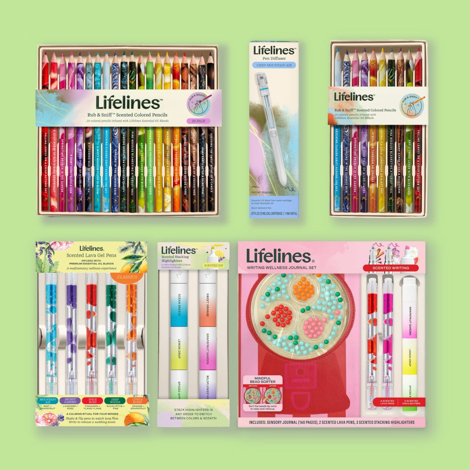 Writing Wellness Journal Set - Gumball - Lifelines